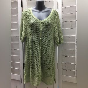 April Cornell Boutique shortsleeved cardigan
